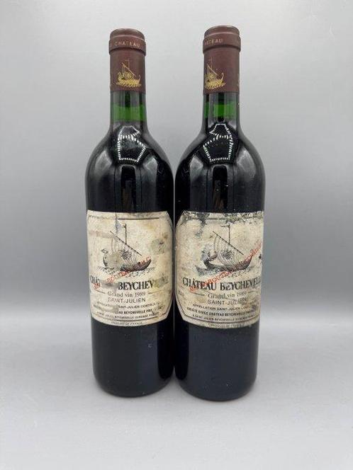 1989 Château Beychevelle - Saint-Julien 4ème Grand Cru, Verzamelen, Wijnen
