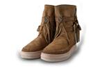 Karma of Charme Biker Boots in maat 37 Beige | 15% extra, Kleding | Dames, Verzenden, Beige, Overige typen, Zo goed als nieuw