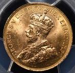 Canada. George V (1910-1936). 10 Dollars 1914 PCGS MS63., Postzegels en Munten