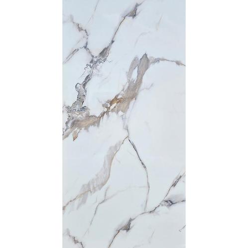 Wandpaneel Isodeco Calacatta 120x260 cm Waterbestendig, Doe-het-zelf en Bouw, Sanitair, Overige typen, Nieuw, Ophalen of Verzenden
