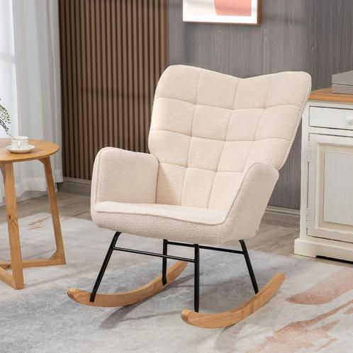 Fauteuil - Relax &amp; Zweef - Beige, Huis en Inrichting, Stoelen, Overige kleuren, Nieuw, Stof, Ophalen of Verzenden