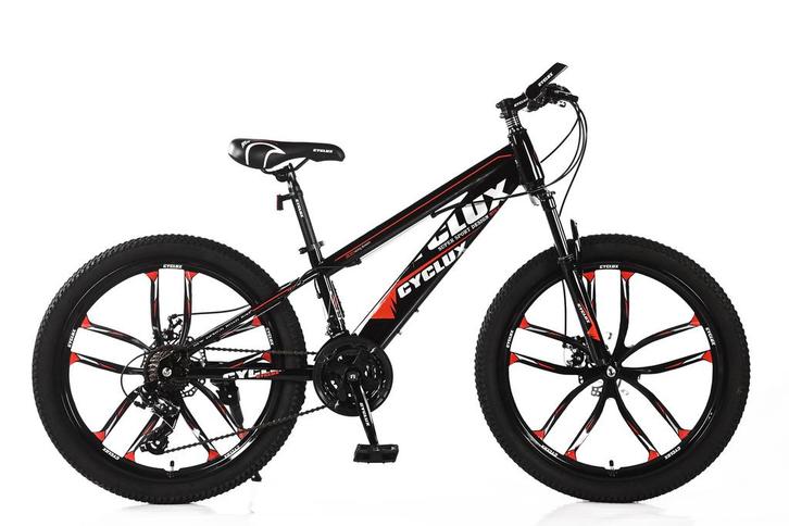 Cyclux Road Bike Jongensfiets Mtb 24 Inch 21 Speed Shimano, Fietsen en Brommers, Fietsen | Jongens, Ophalen of Verzenden