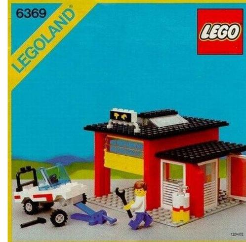 Lego Set - 6369 - Classic Town - Service Station, garage, Kinderen en Baby's, Speelgoed | Duplo en Lego