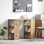 vidaXL Bureau artisanaal eikenkleurig 90 x 50 x 75 cm, Huis en Inrichting, Verzenden, Nieuw