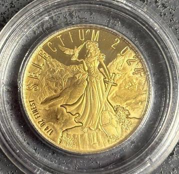 Îles Salomon. 25 Dollars 2024 Helvetia