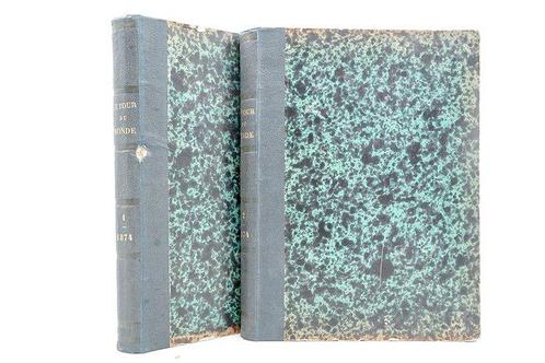 Édouard Charton - Le Tour du Monde. Nouveau journal des, Antiek en Kunst, Antiek | Boeken en Manuscripten