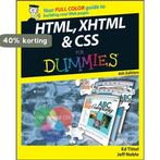 Html, Xhtml And Css For Dummies 9780470238479 Ed Tittel, Verzenden, Gelezen, Ed Tittel