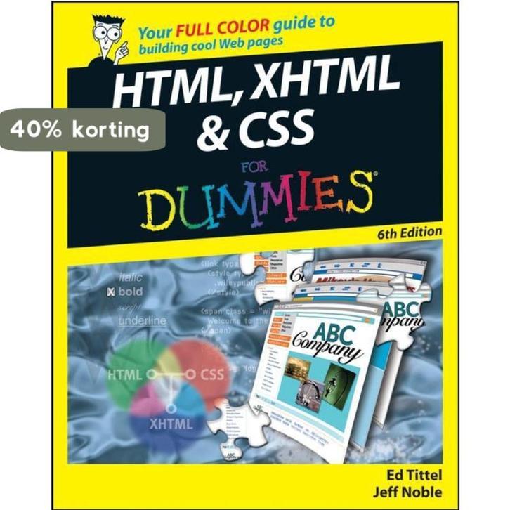 Html, Xhtml And Css For Dummies 9780470238479 Ed Tittel, Livres, Langue | Anglais, Envoi