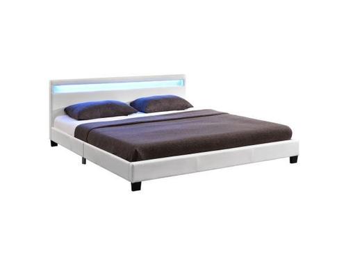Veiling - Gestoffeerd bed Paris - 140 x 200 cm - Wit, Huis en Inrichting, Slaapkamer | Bedden, Nieuw