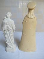 Deposé 709 - Statue, Antiek Maria met Jezus beeld plaaster