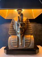 Tafellamp - Messing, Hout - Farao Toetanchamon