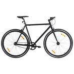 vidaXL Fiets met vaste versnelling 700 c 59 cm zwart, Vélos & Vélomoteurs, Vélos | Vélos de course, Verzenden