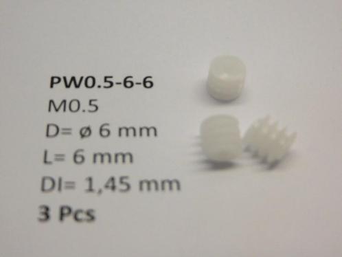 micromotor PW0.5-6-6 wormwiel, Hobby en Vrije tijd, Modeltreinen | H0, Gelijkstroom, Overige typen, Nieuw, Overige merken, Verzenden