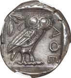. Attica, Athene Tetradrachm 440-404 a.C. - NGC Choice XF
