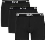 BOSS Boxershorts Power 3-Pack Zwart 001 maat M Heren, Verzenden, Zwart, BOSS, Boxer