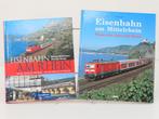 Set van 2 spoorwegboeken thema De Rijn - Hardcover #8729, Ophalen of Verzenden
