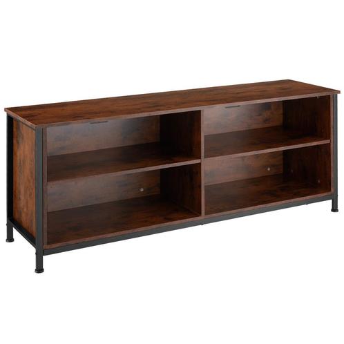 TV-meubel Navan 147x41x60,5cm - Industrieel hout donker, rus, Maison & Meubles, Armoires | Mobilier de télévision, Envoi