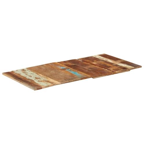 vidaXL Tafelblad rechthoekig 15-16 mm 60x120cm massief, Huis en Inrichting, Tafelonderdelen, Nieuw, Verzenden