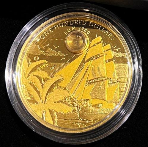 Barbade. 100 Dollars 2018 Rum Coin, Postzegels en Munten, Munten | Europa | Niet-Euromunten