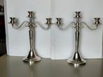 Kandelaber (2) - .800 zilver, Antiek en Kunst