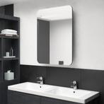 vidaXL Armoire de salle de bain à miroir LED anthracite, Verzenden, Neuf