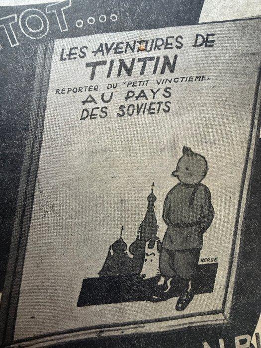 Petit XX juin 1930- présentation nouvel album «  Tintin…au, Boeken, Stripverhalen