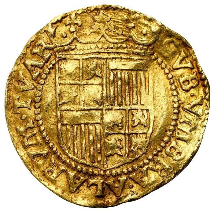 Nederland, Kampen Dukaat ZJ; 1590-1593, Postzegels en Munten, Munten | Nederland