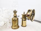 lot de 2 lampes Antique - Lampe à pétrole (2) - Laiton -