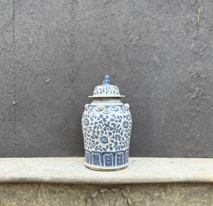 dekselvaas - Porselein - China - Chinese porcelain vase, Antiquités & Art, Antiquités | Autres Antiquités
