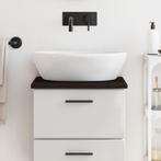 vidaXL Wastafelblad 40x40x2 cm behandeld massief hout, Huis en Inrichting, Keuken | Keukenelementen, Verzenden, Nieuw