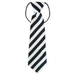 Fako Fashion - Kinderstropdas - Print - Elastiek - Zwart/Wit, Kleding | Heren, Stropdassen, Verzenden, Nieuw