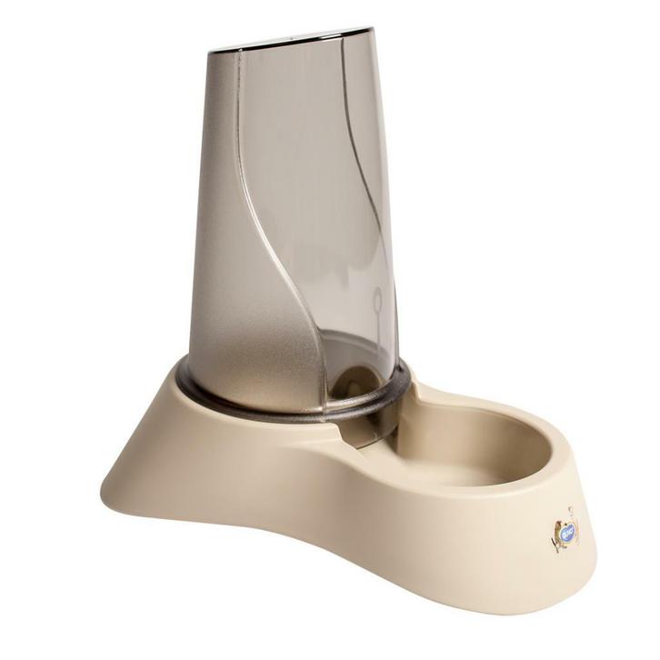 Voedsel & waterdispenser Nuvola 23x34x34cm/3,5l Moca, Dieren en Toebehoren, Overige Dieren-accessoires, Nieuw