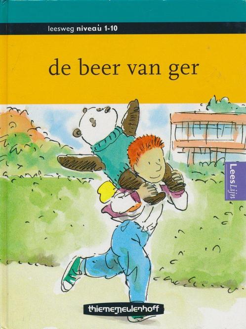 Leesweg Leesboek 1-10 De beer van Ger, Livres, Livres scolaires, Envoi