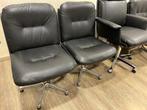 Vaghi Milano - Wheel back stoel (5) - Kiruna - Leder, Staal
