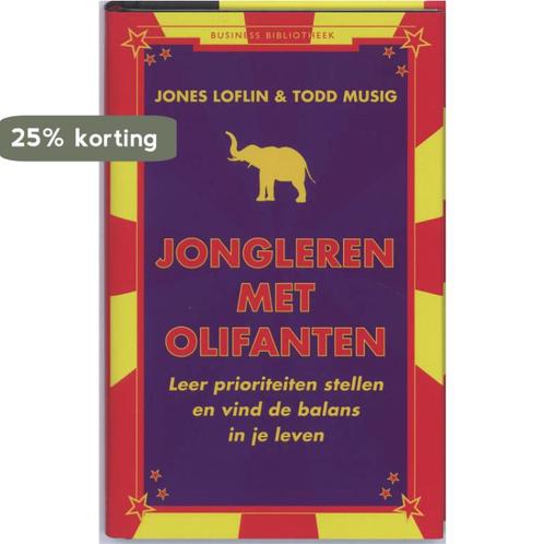 Jongleren Met Olifanten 9789047000891 Jones Loflin, Boeken, Economie, Management en Marketing, Zo goed als nieuw, Verzenden