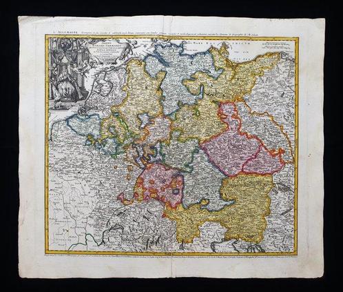 Europa - Duitsland / Berlijn / München / Beieren / Stuttgart, Boeken, Atlassen en Landkaarten