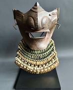 Mask - Smeedijzer - Edo Periode (1600-1868), Antiek en Kunst