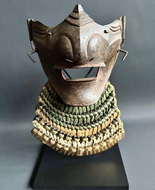 Mask - Smeedijzer - Edo Periode (1600-1868), Antiek en Kunst, Antiek | Overige Antiek