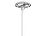 6 meter stalen lichtmast inclusief 50W LED armatuur – Comple, Verzenden