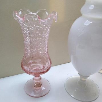 Sevres - Vase (3) - Verre - Opaline de Sevres et verr