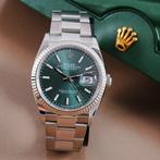 Rolex - Datejust 36 Mint Green - 126234 - Homme - 2010-2020, Handtassen en Accessoires, Horloges | Heren, Nieuw