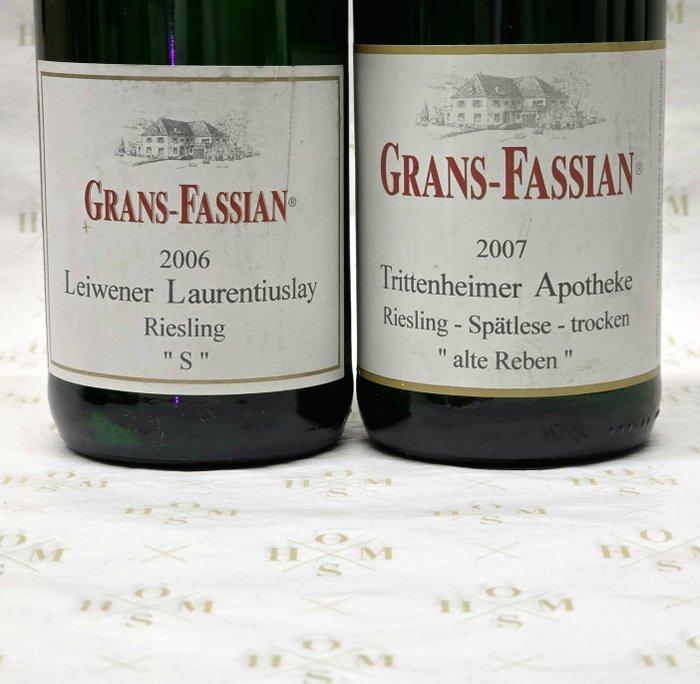 2006 Grans-Fassian, Leiwener Laurentiuslay S & 2007, Verzamelen, Wijnen