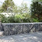 vidaXL Schanskorf 200x100x50 cm gegalvaniseerd ijzer, Tuin en Terras, Verzenden, Nieuw