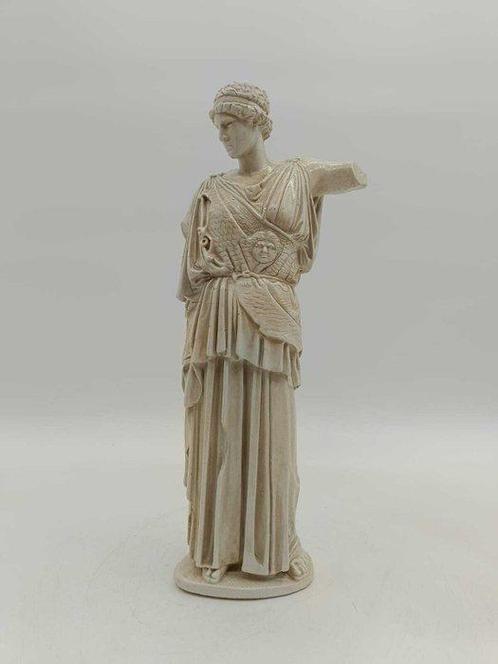 sculptuur, Statua di Atena Lemnia - 39 cm - marmerstof, Antiek en Kunst, Antiek | Keramiek en Aardewerk