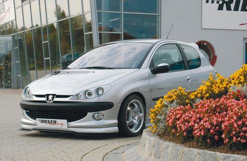 Rieger frontspoiler | 206: 09.98-05.06 - Cabrio CC, Sedan |, Auto diversen, Tuning en Styling, Verzenden