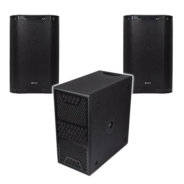 CASA2.1 800W RMS Set Met 8 Inch Speakers En Compacte, Audio, Tv en Foto, Luidsprekerboxen