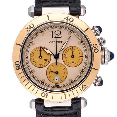 Cartier Pasha 1032 uit 2002, Handtassen en Accessoires, Horloges | Heren, Verzenden