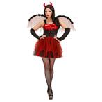 Halloween Jurk Dames Duivel, Hobby en Vrije tijd, Feestartikelen, Verzenden, Nieuw