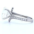 Zonder Minimumprijs - Ring Platina - 5.39ct. tw. Diamant, Nieuw