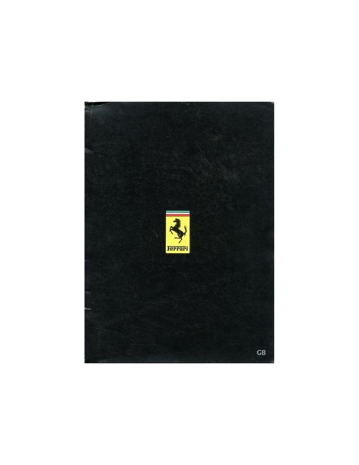 1984 FERRARI 288 GTO PERSMAP ENGELS 305/84 & ZINCROX BROCH.., Boeken, Auto's | Folders en Tijdschriften, Ophalen of Verzenden